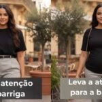 Como disfarçar a barriguinha saliente sem usar roupa larga