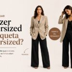 Como usar blazer oversized e jaqueta oversized?
